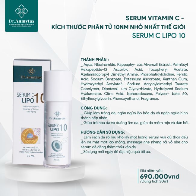 Serum Vitamin C Lipo 10 Dr.Anmytas